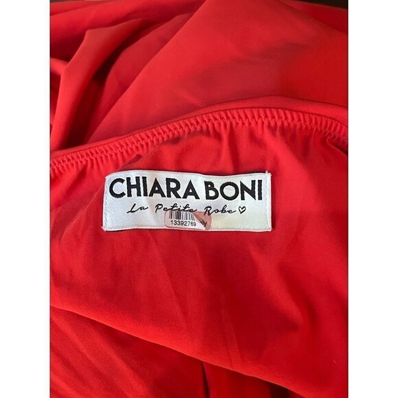 La Petite Robe di Chiara Boni Corie Dress Orange Womens Size 42 US 6 - Picture 12 of 15